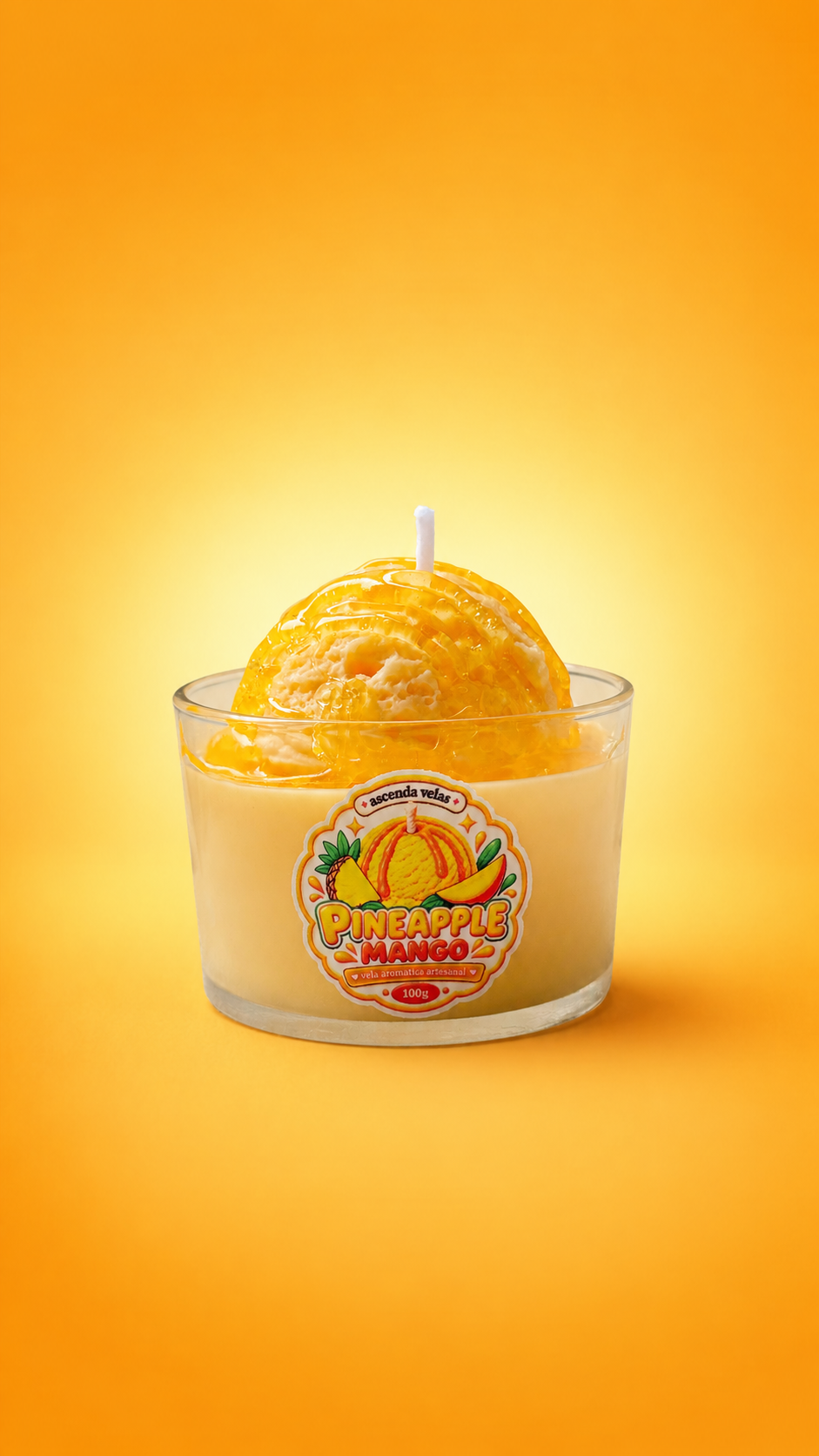 Vela Pineapple Mango da coleção GELATO