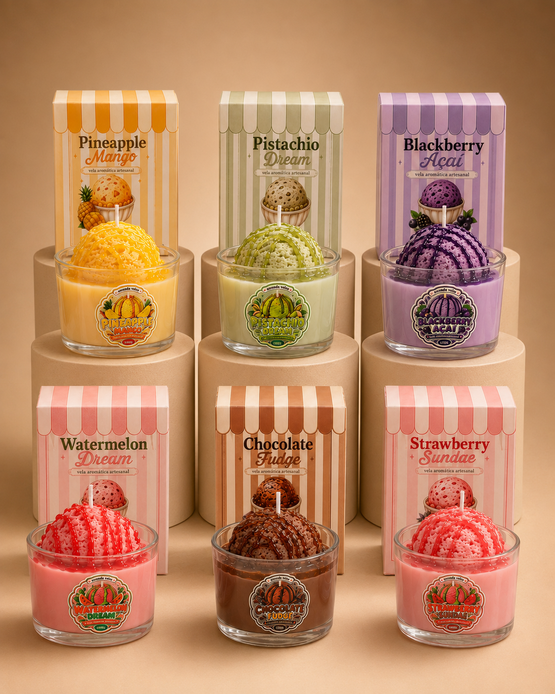 Coleção GELATO da Ascenda